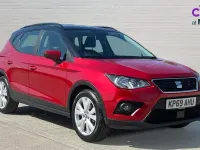 Used Seat Arona SE Technology 95 HP (69 kW) 2019 Red SUV