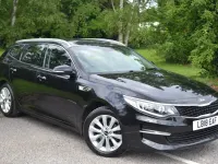 Used Kia Optima 139 HP (102 kW) 2018 Black Estate