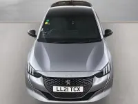 Used Peugeot e-208 GT 100 kW (136 HP) 2021 Grey Hatchback