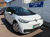 Used VW ID.3 Pro 150 kW (204 HP) 2020 White Hatchback