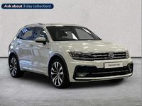 Used VW Tiguan R-line 150 HP (110 kW) 2018 White SUV