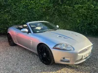 Used Jaguar XKR Supercharged 420 HP (308 kW) 2007 Silver Cabriolet