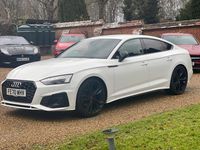 Used Audi A5 Sportback Comfort 245 HP (180 kW) 2020 White Hatchback