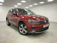 Używany VW Tiguan SEL 2018 Czerwony SUV