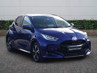 Used Toyota Yaris Hybrid Design 2024 Blue Hatchback