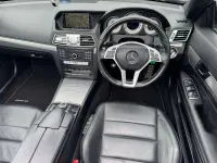 Used Mercedes E220 AMG line 2016 Blue Cabriolet
