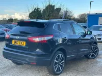 Used Nissan Qashqai Tekna 2017 Black SUV