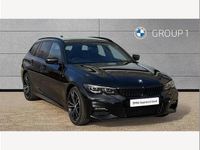 Used BMW 330e M Sport 292 HP (214 kW) 2021 Black Estate