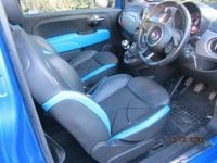 Used Fiat 500 S 69 HP (50 kW) 2016 Blue Hatchback