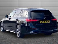 Used Mercedes C200 AMG line 204 HP (150 kW) 2025 Obsidian black Estate