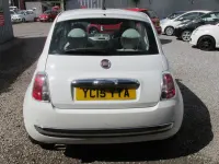 Used Fiat 500 Lounge 69 HP (50 kW) 2015 White Hatchback