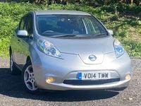 Begagnad Nissan Leaf Acenta 80 kW (109 HK) 2014 Silver Halvkombi