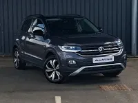 Used VW T-Cross Black Edition 110 HP (80 kW) 2024 Grey SUV