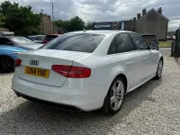 Used Audi A4 S-Line 150 HP (110 kW) 2014 White Sedan
