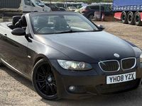 Used BMW 325 Cabriolet M Sport 2008 Black Cabriolet