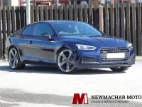 Used Audi A5 Black Edition 245 HP (180 kW) 2019 Blue Coupe