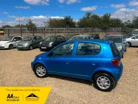 Used Toyota Yaris 86 HP (63 kW) 2003 Blue Hatchback