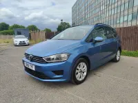 Used VW Golf Sportsvan SE 125 HP (91 kW) 2016 Blue MPV