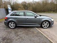 Used Audi A3 Sportback S-Line 2017 Grey Hatchback