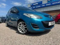 Used Mazda 2 84 HP (61 kW) 2011 Blue Hatchback