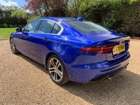 Used Jaguar XE 300 HP (220 kW) 2020 Blue Sedan