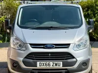 Used Ford Transit Custom Trend 105 HP (77 kW) 2016 Silver Van