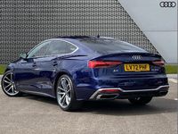 Used Audi A5 Sportback S-Line 200 HP (147 kW) 2022 Blue Hatchback