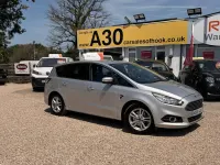 Used Ford S-MAX Titanium 150 HP (110 kW) 2017 Silver MPV