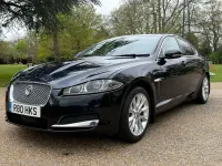 Begagnad Jaguar XF Premium Luxury 2011 Blå Sedan
