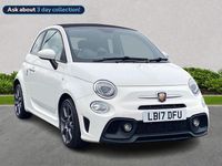 Used Abarth 595 145 HP (106 kW) 2017 White Cabriolet