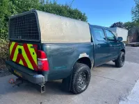Usado Toyota HiLux 144 HP (105 kW) 2013 Verde Pickup