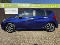 Used Nissan Note N-TEC 2016 Blue Hatchback