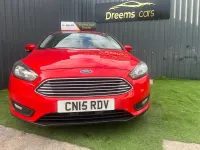 Used Ford Focus Titanium 125 HP (91 kW) 2015 Red Hatchback