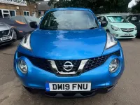 Used Nissan Juke 112 HP (82 kW) 2019 Blue SUV