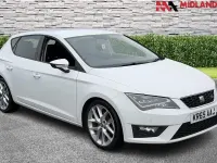Używany Seat Leon FR 184 KM (135 kW) 2015 Biały Hatchback