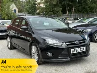 Used Ford Focus Zetec 125 HP (91 kW) 2013 Black Hatchback