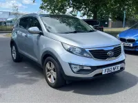 Used Kia Sportage 115 HP (84 kW) 2012 Silver SUV