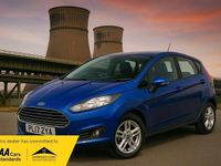 Used Ford Fiesta Zetec 100 HP (73 kW) 2017 Blue Hatchback