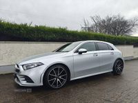 Used Mercedes A200 AMG line 150 HP (110 kW) 2019 Silver Hatchback