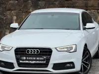Used Audi A5 Sportback S-Line 245 HP (180 kW) 2015 White Hatchback