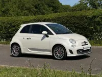 Used Abarth 500 135 HP (99 kW) 2010 White Hatchback