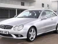 Used Mercedes CLK200 2009 Silver Coupe