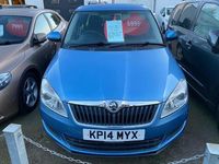 Used Skoda Fabia SE 2014 Blue Hatchback