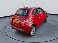 Used Fiat 500 Lounge 69 HP (50 kW) 2012 Red Hatchback