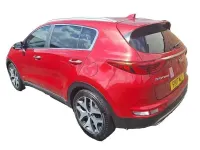 Begagnad Kia Sportage GT-Line 174 HK (127 kW) 2017 Röd SUV