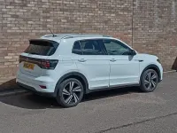Used VW T-Cross R-line 110 HP (80 kW) 2022 White SUV