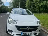 Used Vauxhall Corsa 90 HP (66 kW) 2015 White Hatchback