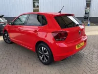 Used VW Polo Match 95 HP (69 kW) 2021 Red Hatchback