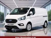 Usado Ford Transit Custom Limited 2022 Blanco Van