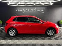 Used VW Polo SE 95 HP (69 kW) 2018 Red Hatchback